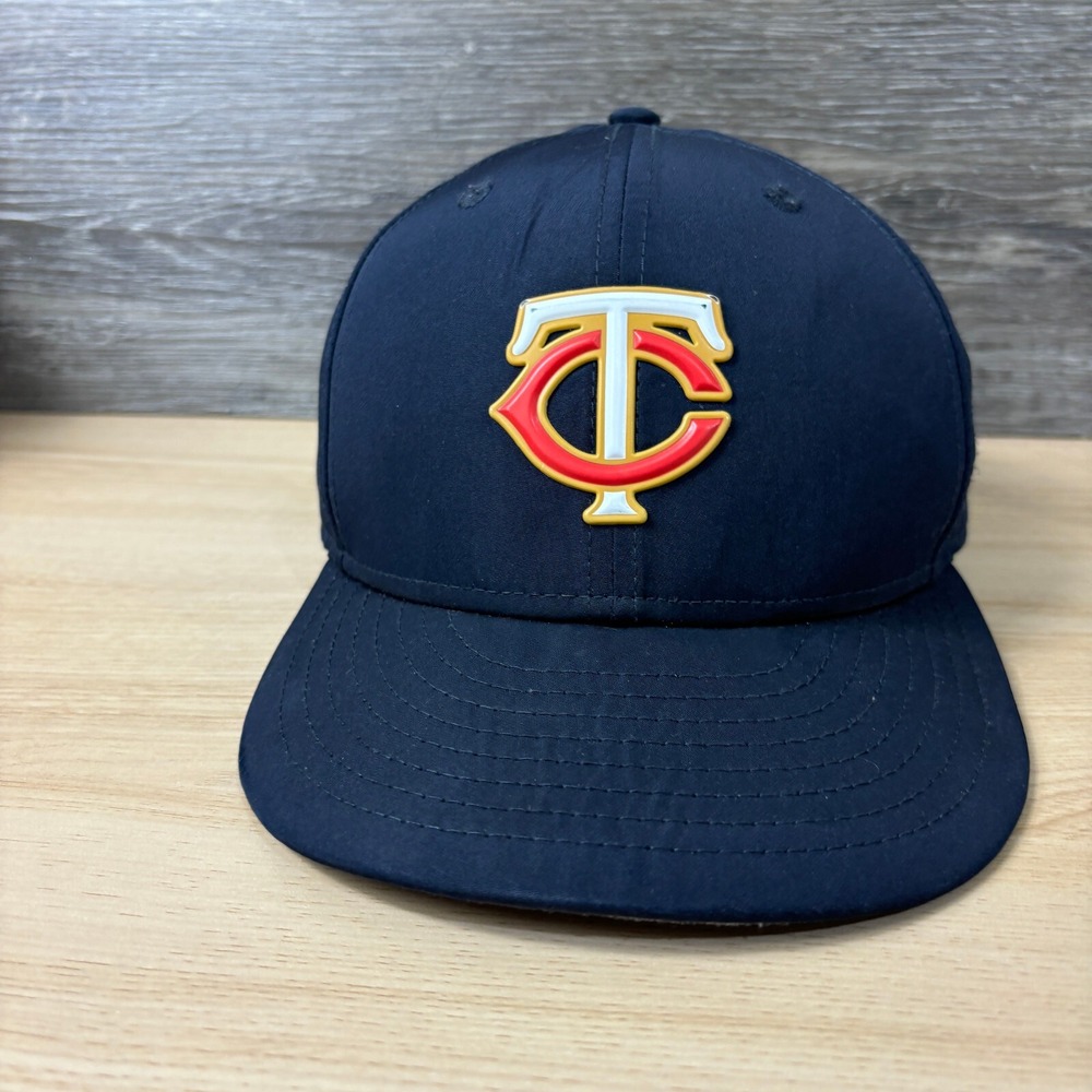 Minnesota Twins Hat‎ Cap Fitted 7 1/4 Blue MLB Baseball New Era
